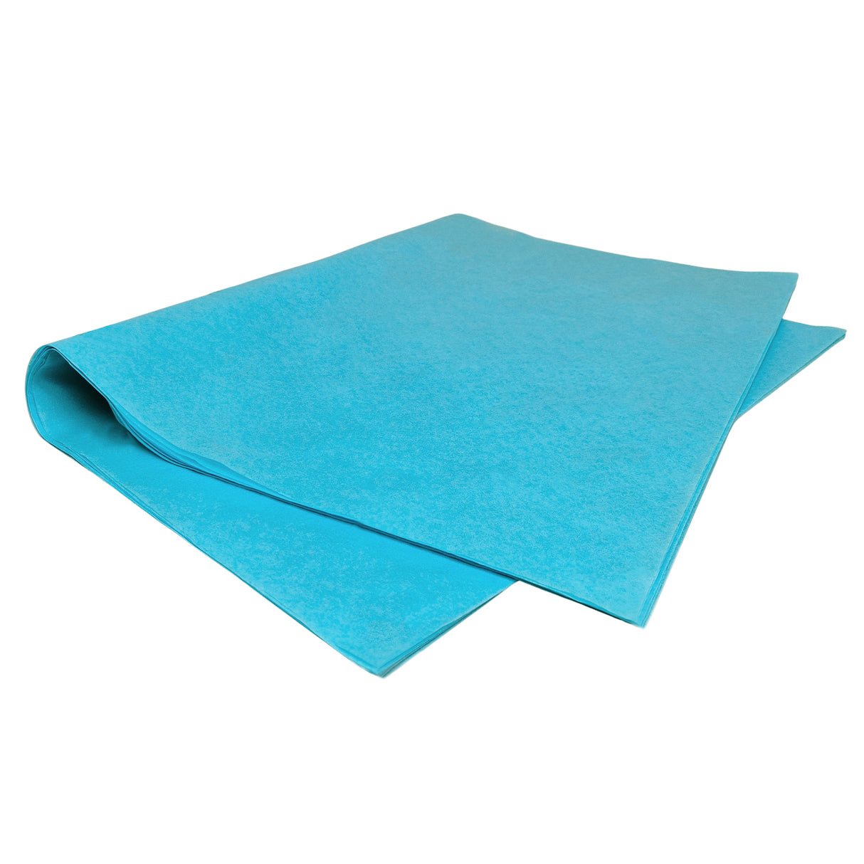 Plain tissue paper turquoise, ream of sheets 17gsm – size 50x75cm