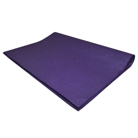 Plain tissue paper violet, ream of folded sheets 28gsm – size 50x75cm