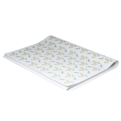Tissue paper Yellow Tulip, ream of folded sheets 17gsm – size 50x75cm