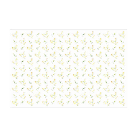 Tissue paper Yellow Tulip, open sheet, 17gsm – size 50x75cm