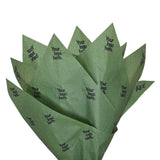 Custom tissue paper FOREST GREEN 17g – size 50x75cm